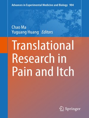 cover image of Translational Research in Pain and Itch